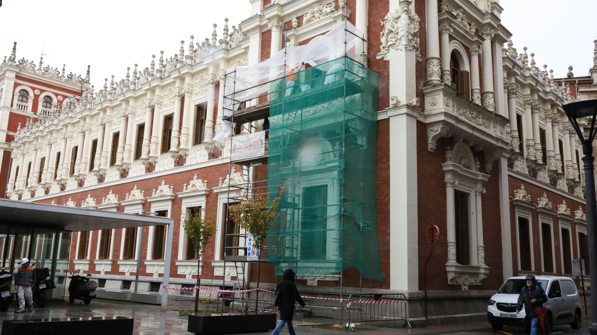 El Palacio de la Diputación de Palencia se mejora