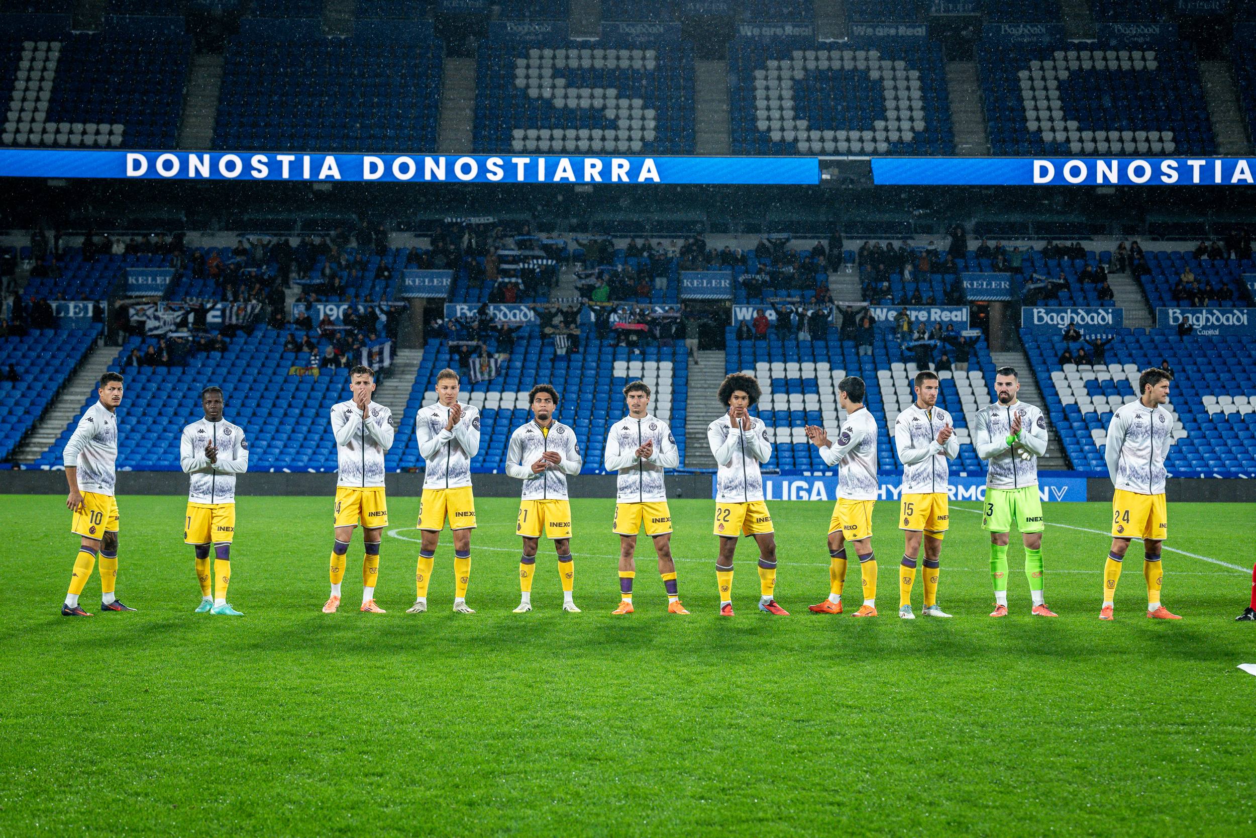 Las imágenes de la derrota ante la Real Sociedad B en Anoeta