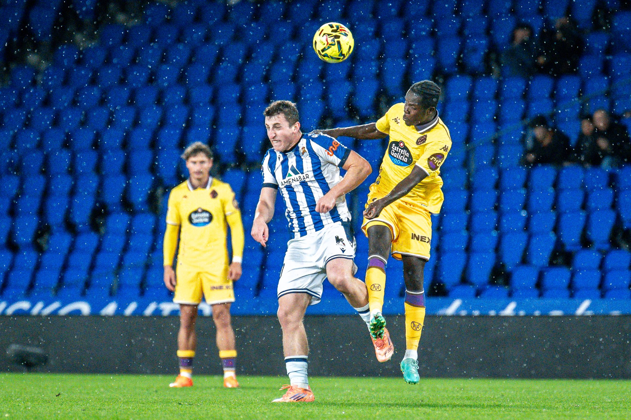 Las imágenes de la derrota ante la Real Sociedad B en Anoeta