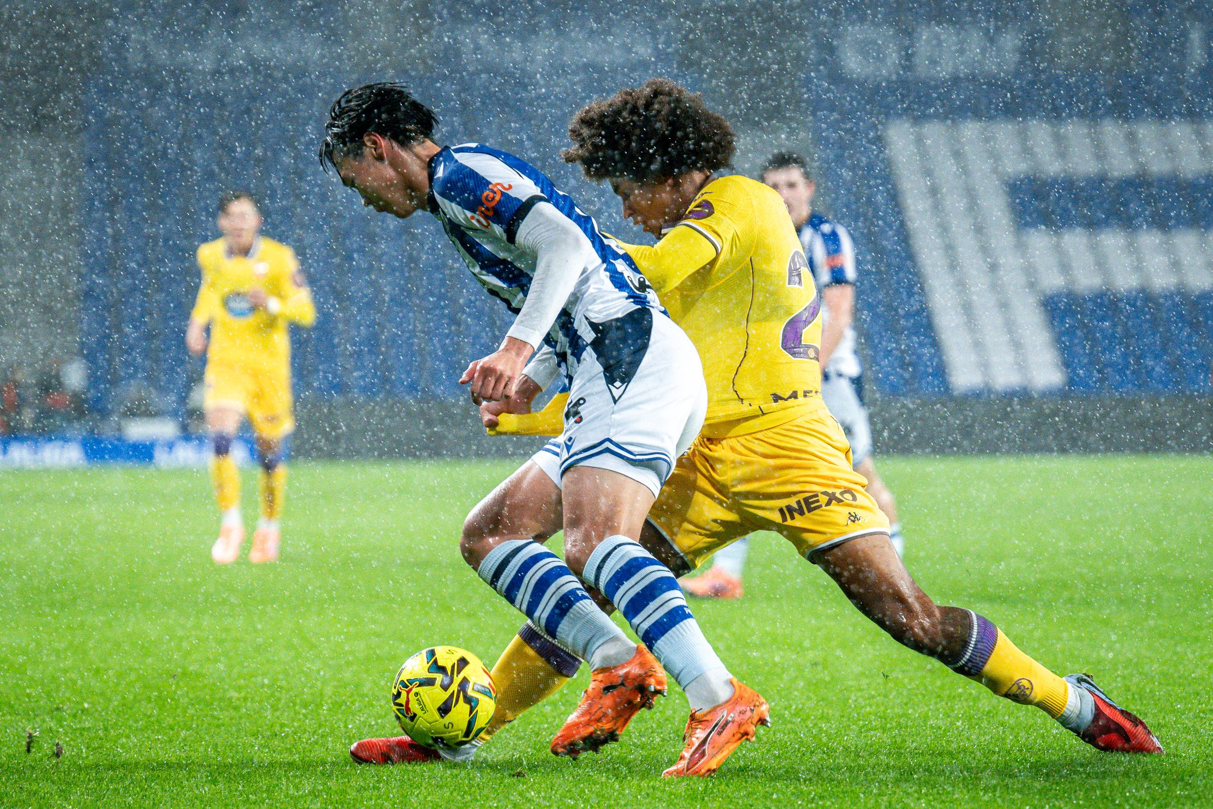 Las imágenes de la derrota ante la Real Sociedad B en Anoeta