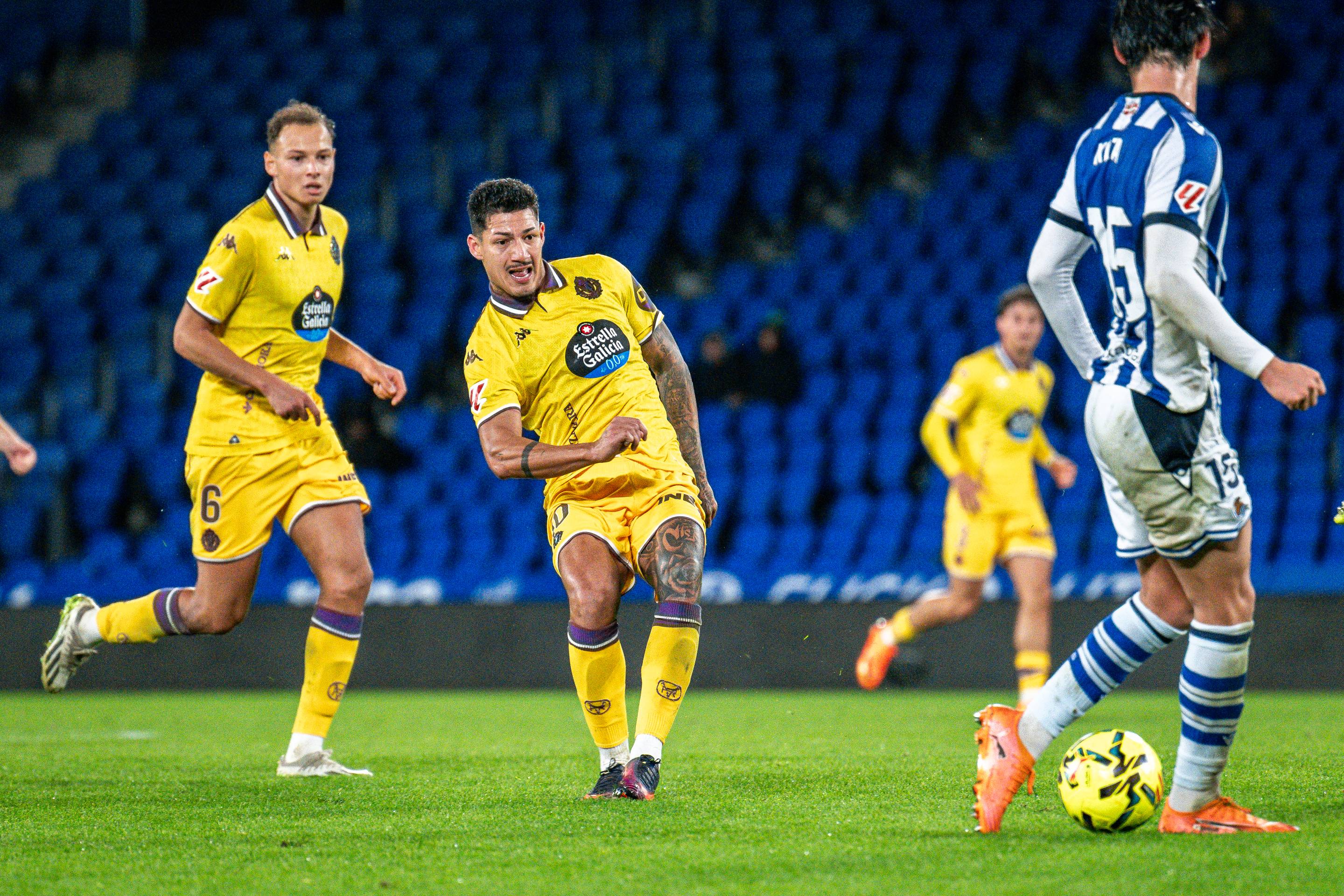 Las imágenes de la derrota ante la Real Sociedad B en Anoeta