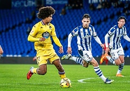 Imágenes de la derrota del Real Valladolid este lunes en Anoeta ante la Real Sociedad B