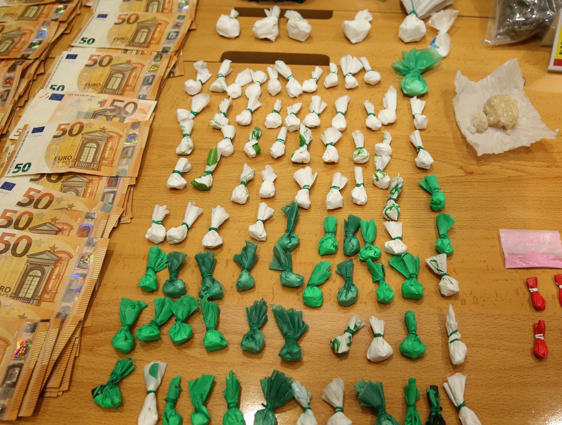 La operación antidroga: lo aprehendido, en imágenes