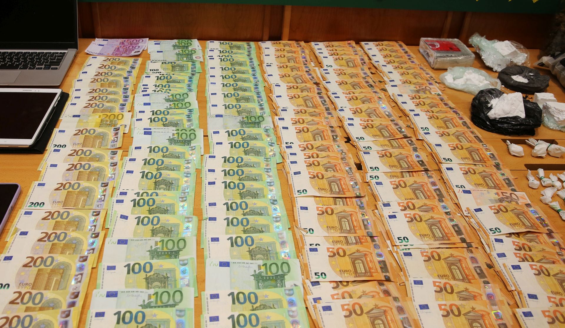 La operación antidroga: lo aprehendido, en imágenes