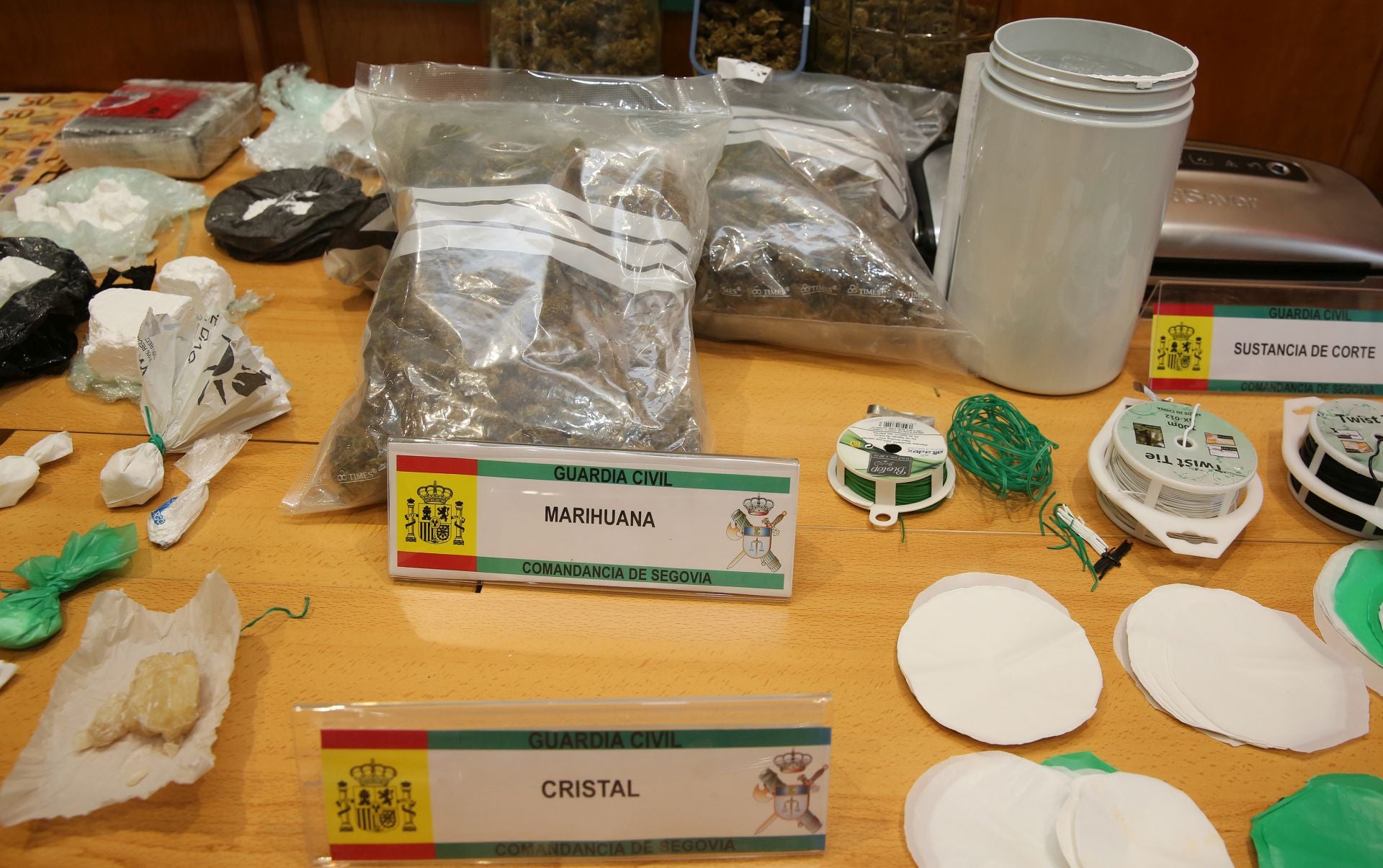 La operación antidroga: lo aprehendido, en imágenes