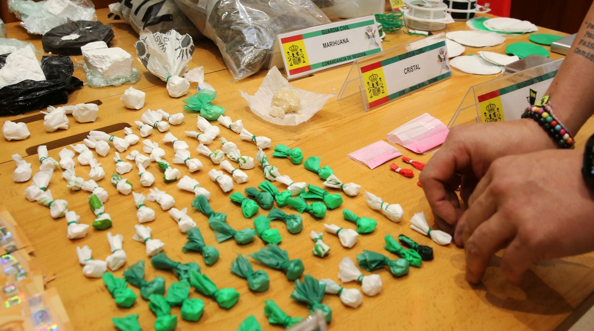 La operación antidroga: lo aprehendido, en imágenes