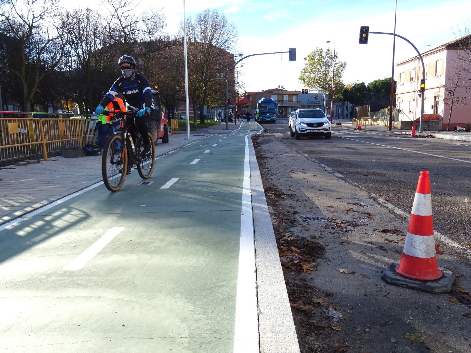 El carril bici que unirá Pajarillos con Pilarica y Los Santos Pilarica, en imágenes