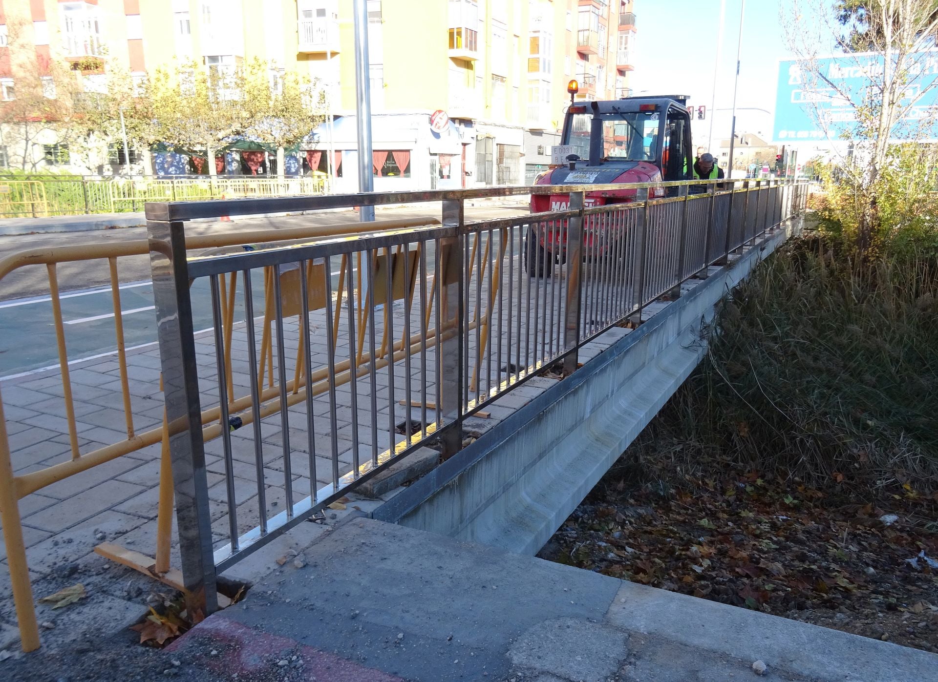 El carril bici que unirá Pajarillos con Pilarica y Los Santos Pilarica, en imágenes