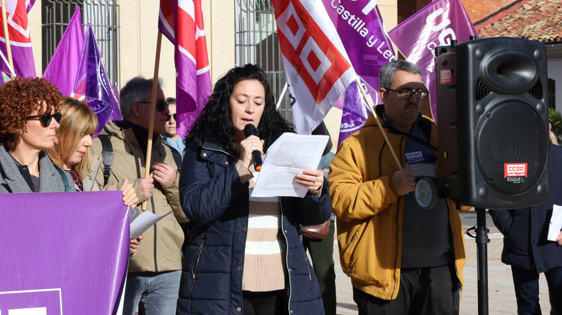 Así reclama Palencia el fin de la violencia contra las mujeres