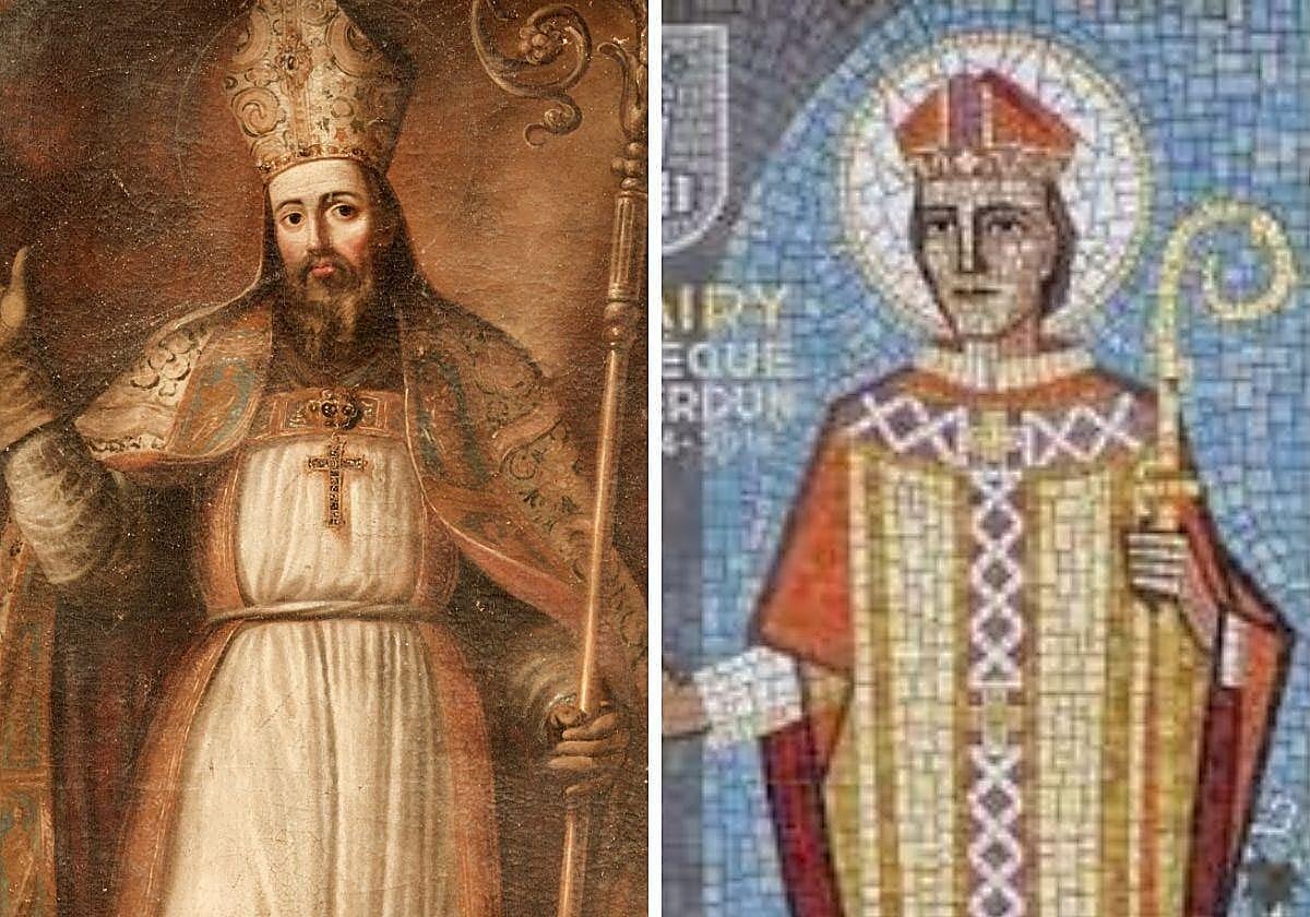 San Eloy y San Agerico de Verdún.