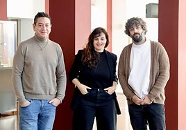 Héctor Matesanz, Carmen Bécares y José María Esbec.