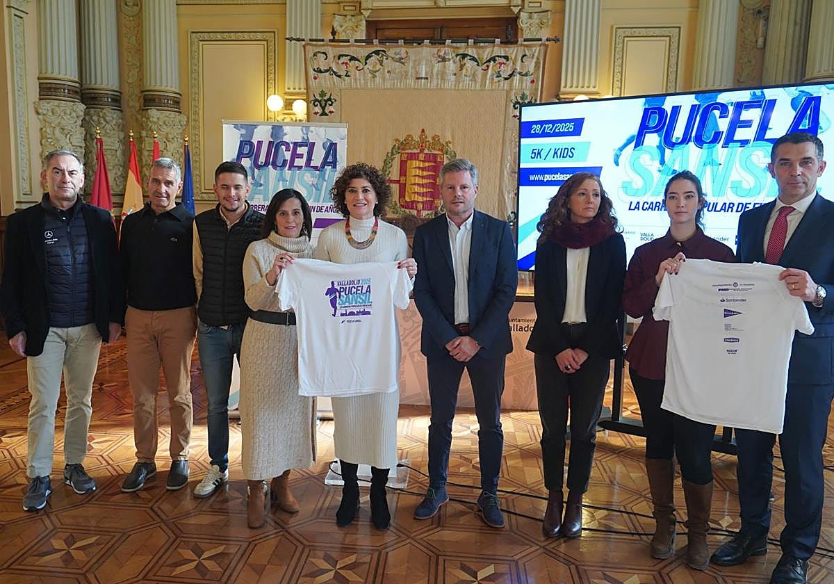 Presentación de la Pucela Sansil en el Ayuntamiento.
