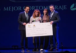 Entrega de premios del festival de cortometrajes Rueda con Rueda.