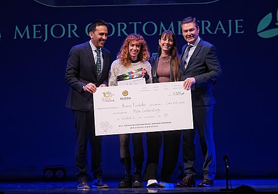 Entrega de premios del festival de cortometrajes Rueda con Rueda.