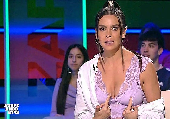 Cristina Pedroche, en 'Zapeando'.
