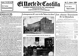 Unamuno, repuesto en su cátedra de la Universidad de Salamanca