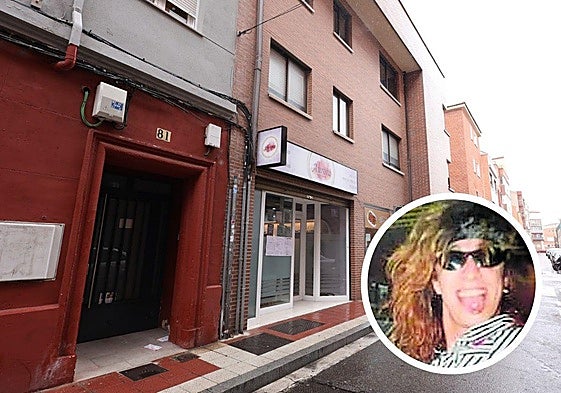 Número 81 de la calle Padre Manjón, última residencia del asesino de Eli. En detalle, Eli, asesinada hace siete años.