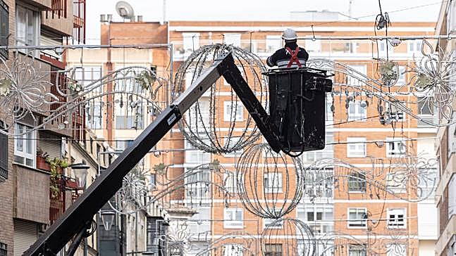 ¿Cuántos puntos led iluminan la Navidad de Valladolid?