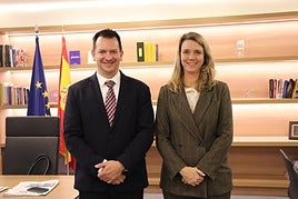 Jaime Sánchez (KSP) y Ángela de Miguel (Cepyme).