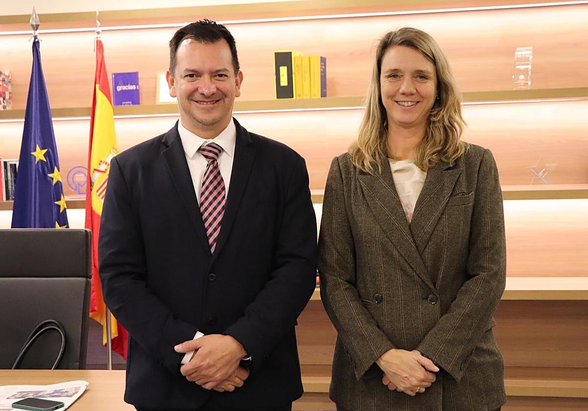 Jaime Sánchez (KSP) y Ángela de Miguel (Cepyme).