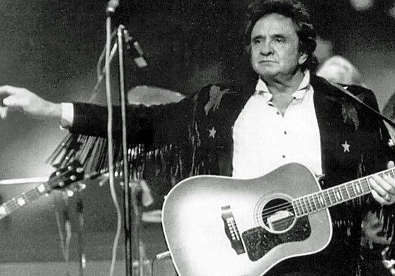 Johnny Cash, uno de los reyes del country.