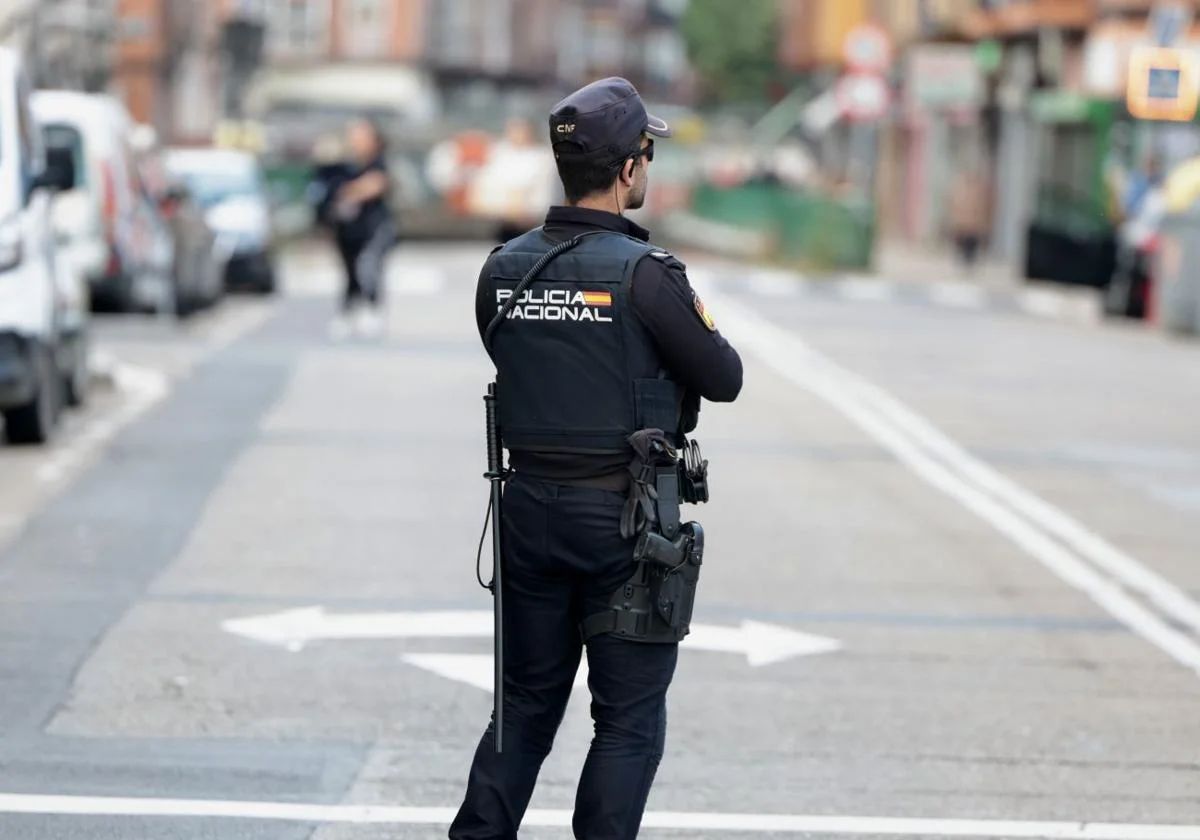 Un agente de la Policía Nacional, en una imagen de archivo.