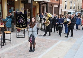 Pasacalles por Santa Cecilia en Baltanás.