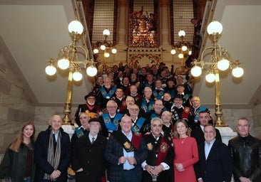 La Cuarentuna de Valladolid celebra su décimo aniversario con Carnero como Tuno de Honor