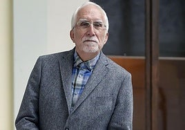 El escritor leonés Luis Mateo Díez.