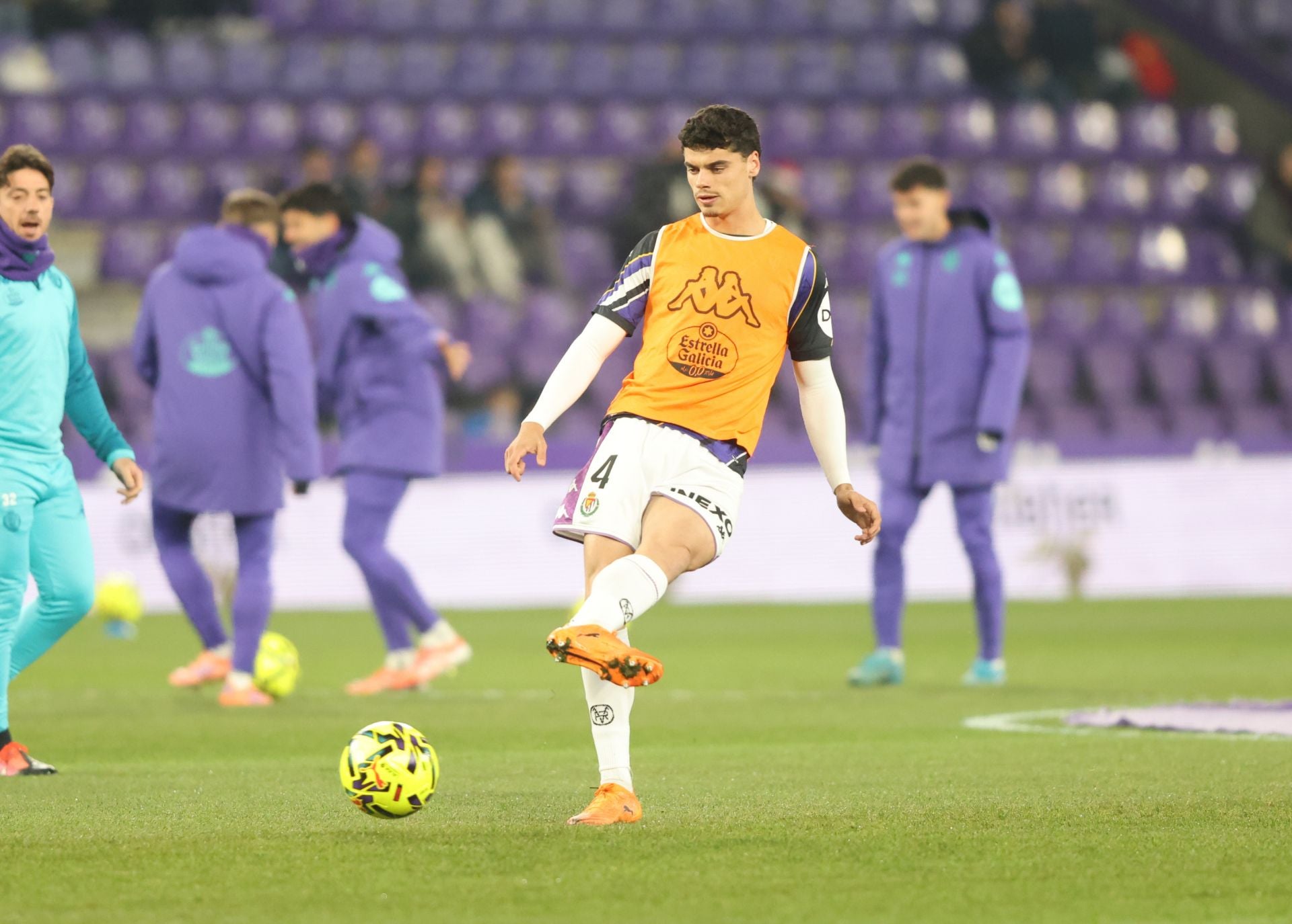 El partido del Real Valladolid contra el Málaga, en imágenes