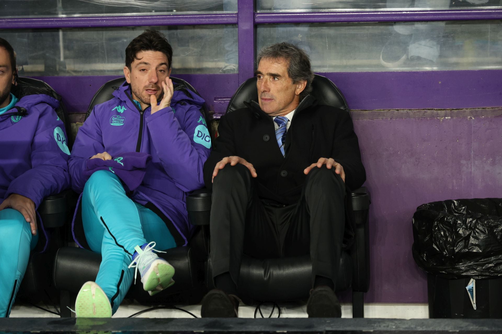 El partido del Real Valladolid contra el Málaga, en imágenes