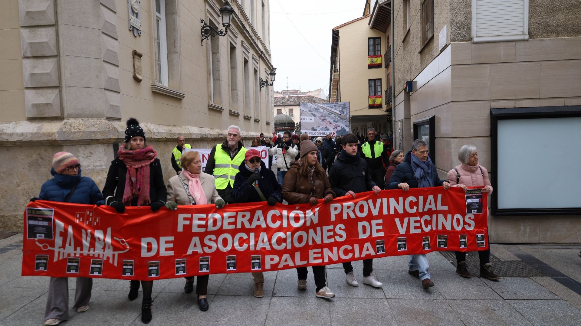 Así ha transcurrido la manifestación en Palencia por el soterramiento