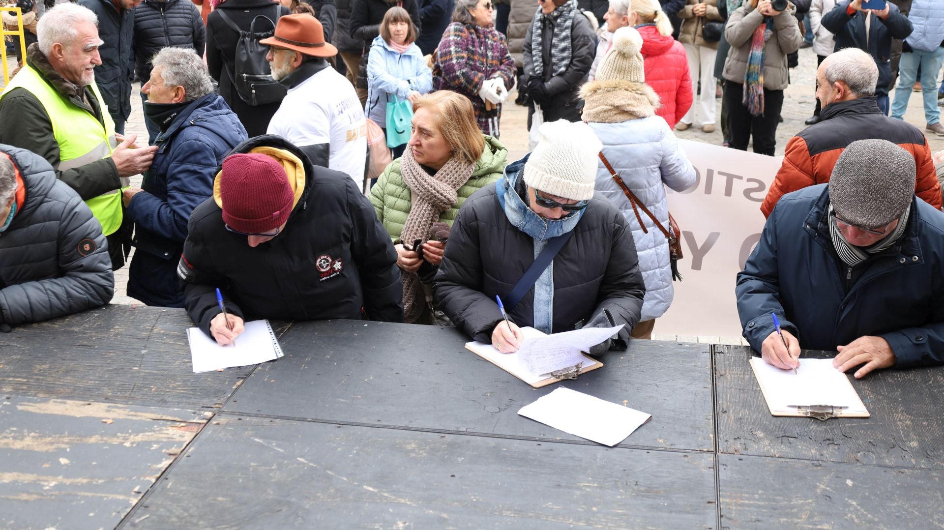 Así ha transcurrido la manifestación en Palencia por el soterramiento