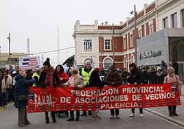 Así ha transcurrido la manifestación en Palencia por el soterramiento