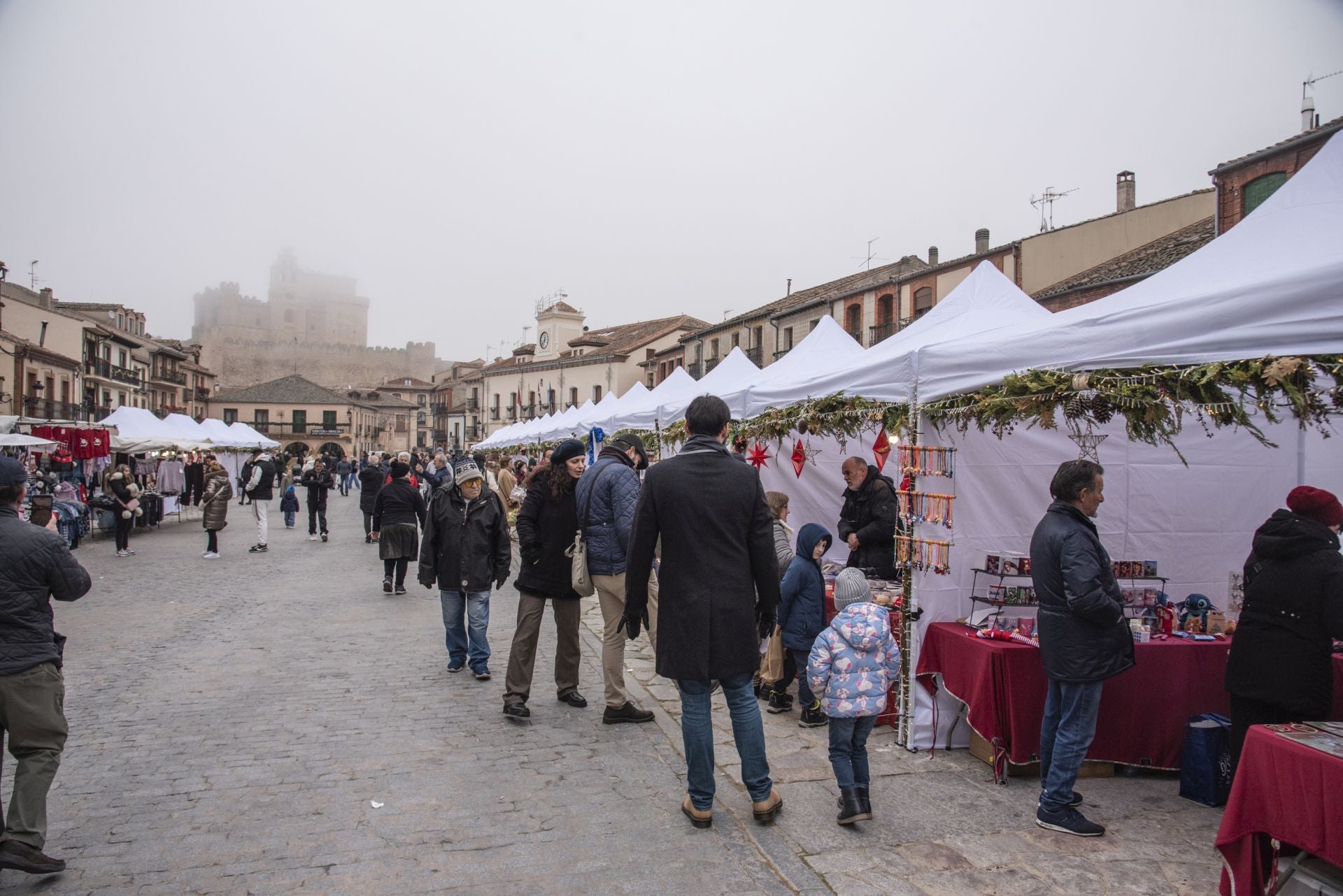 La feria navideña de Turégano, en imágenes