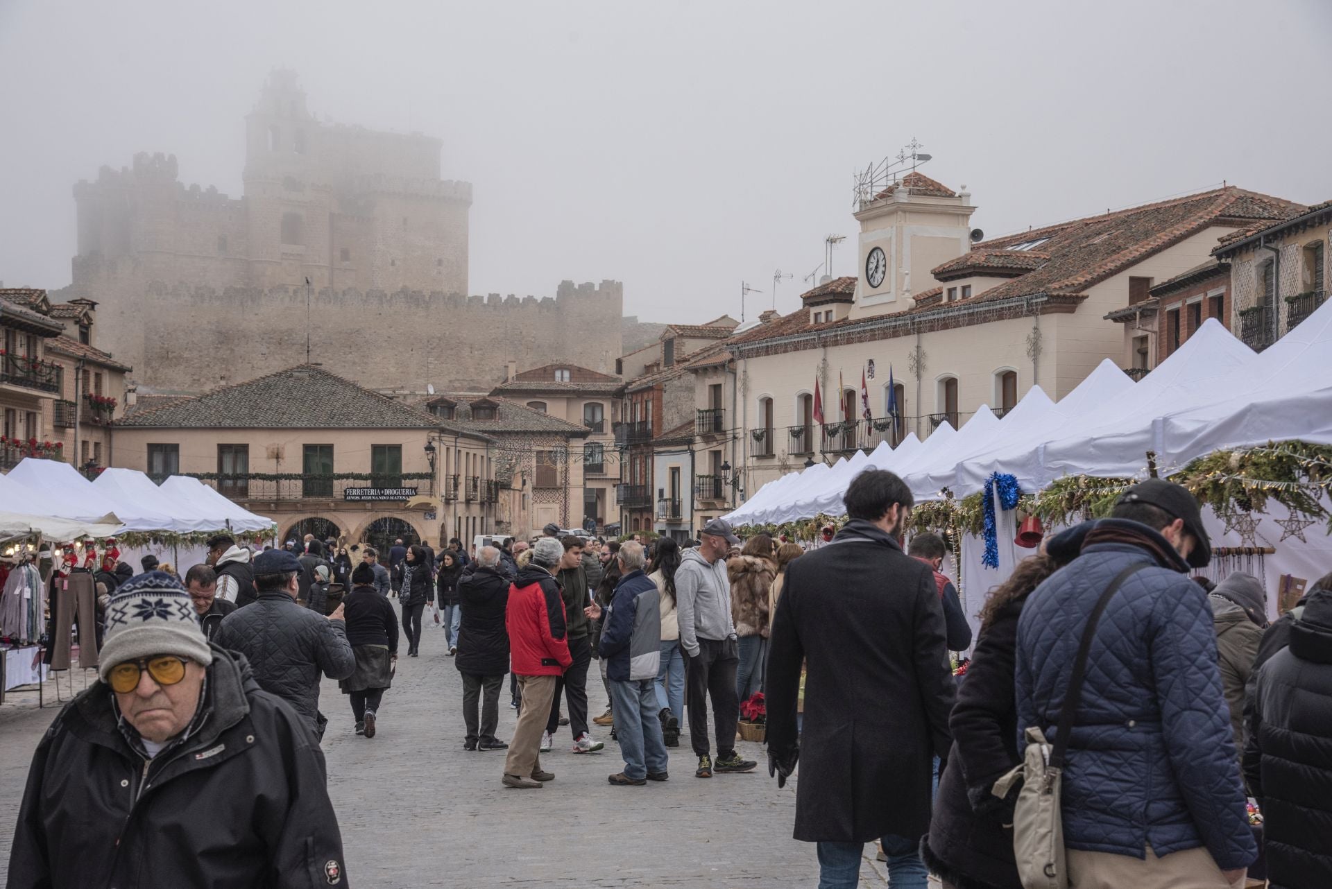 La feria navideña de Turégano, en imágenes