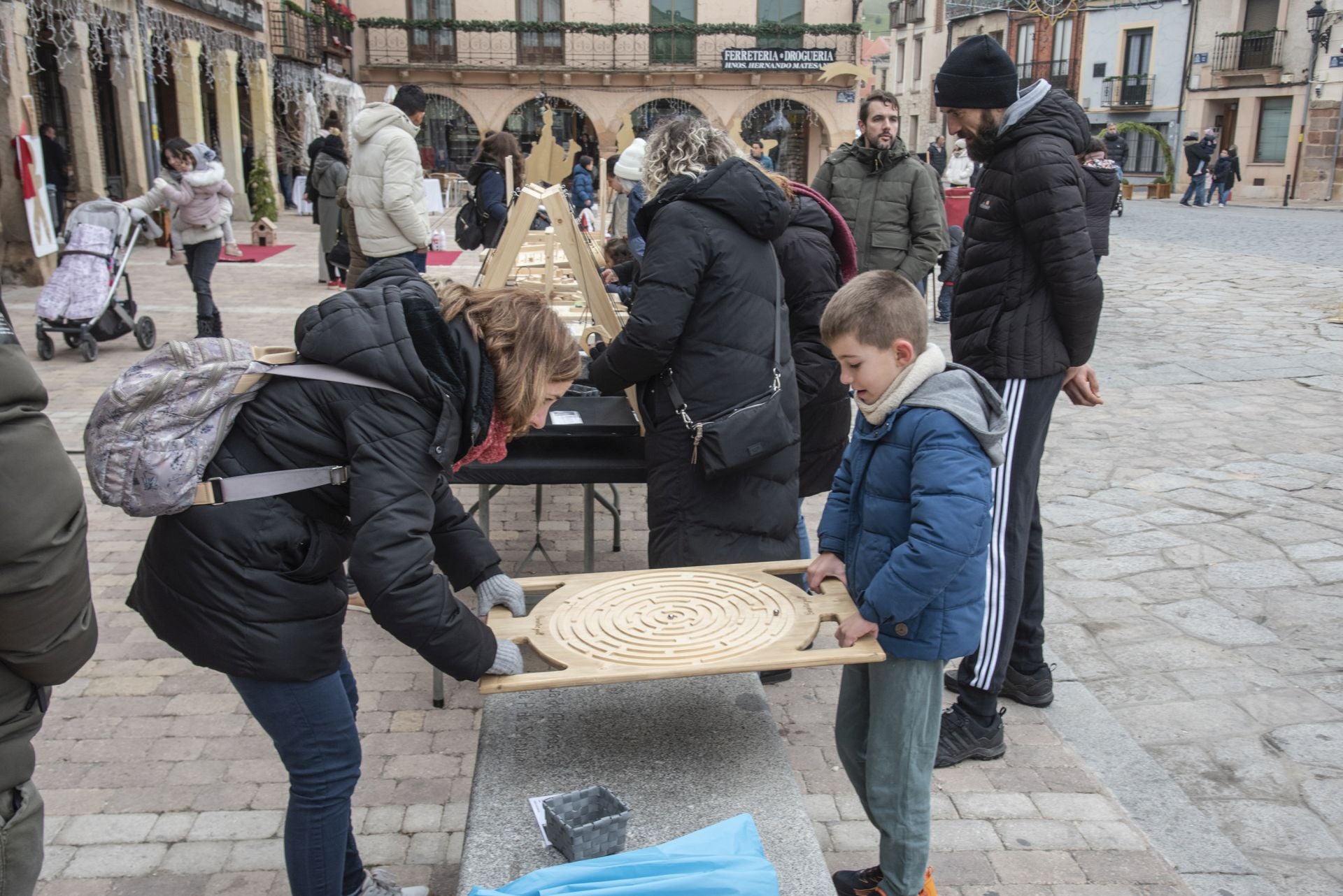 La feria navideña de Turégano, en imágenes