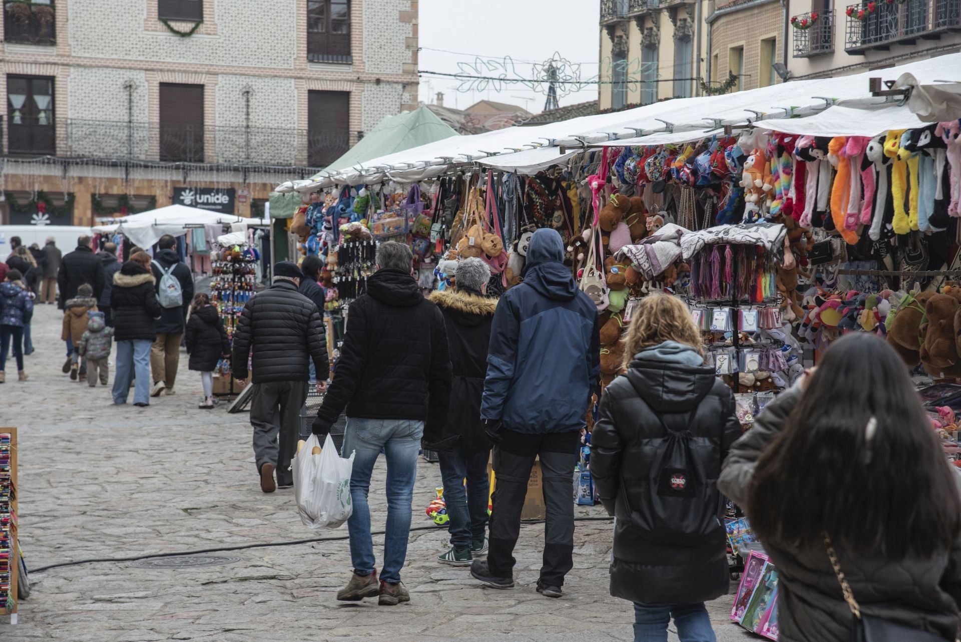 La feria navideña de Turégano, en imágenes
