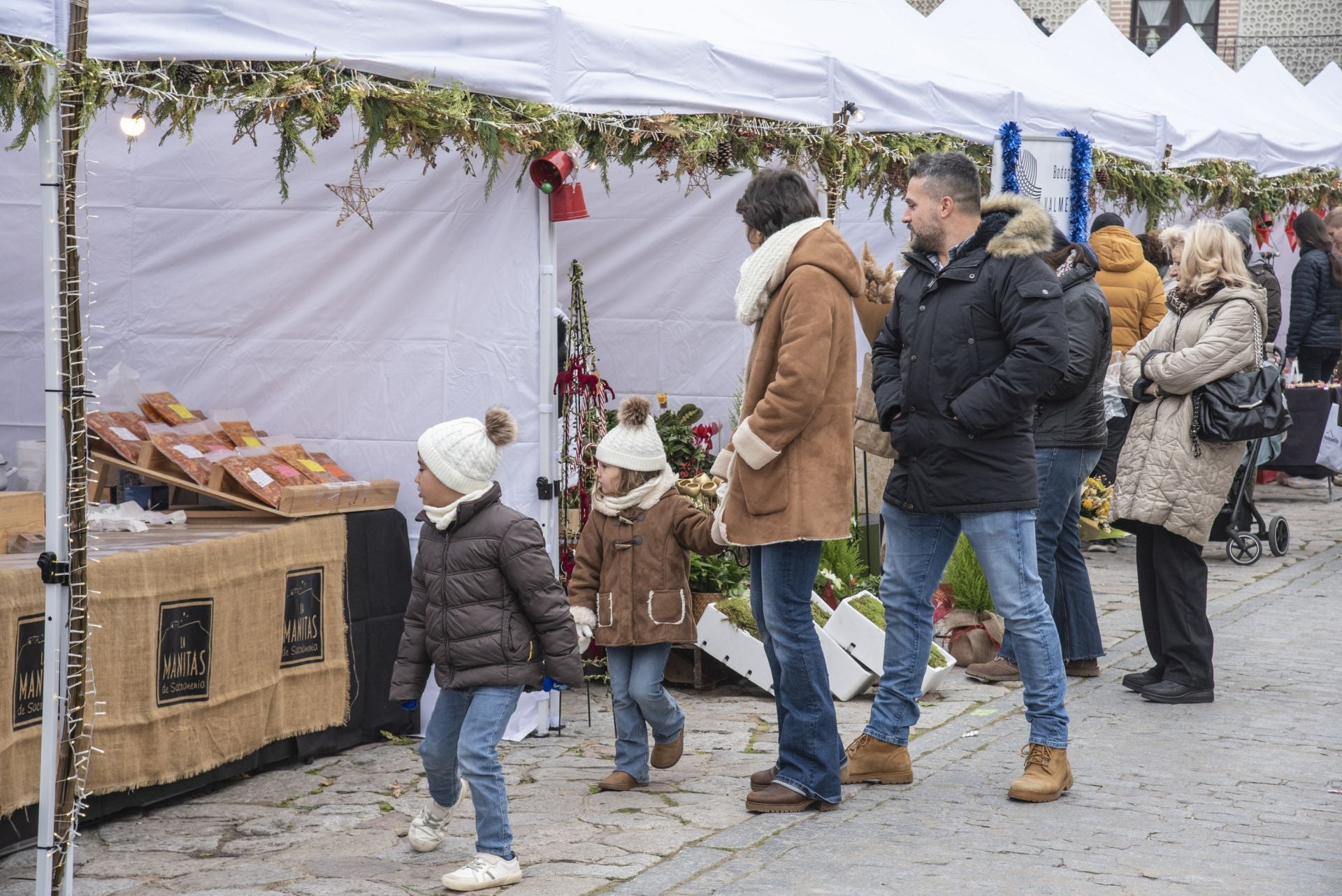 La feria navideña de Turégano, en imágenes