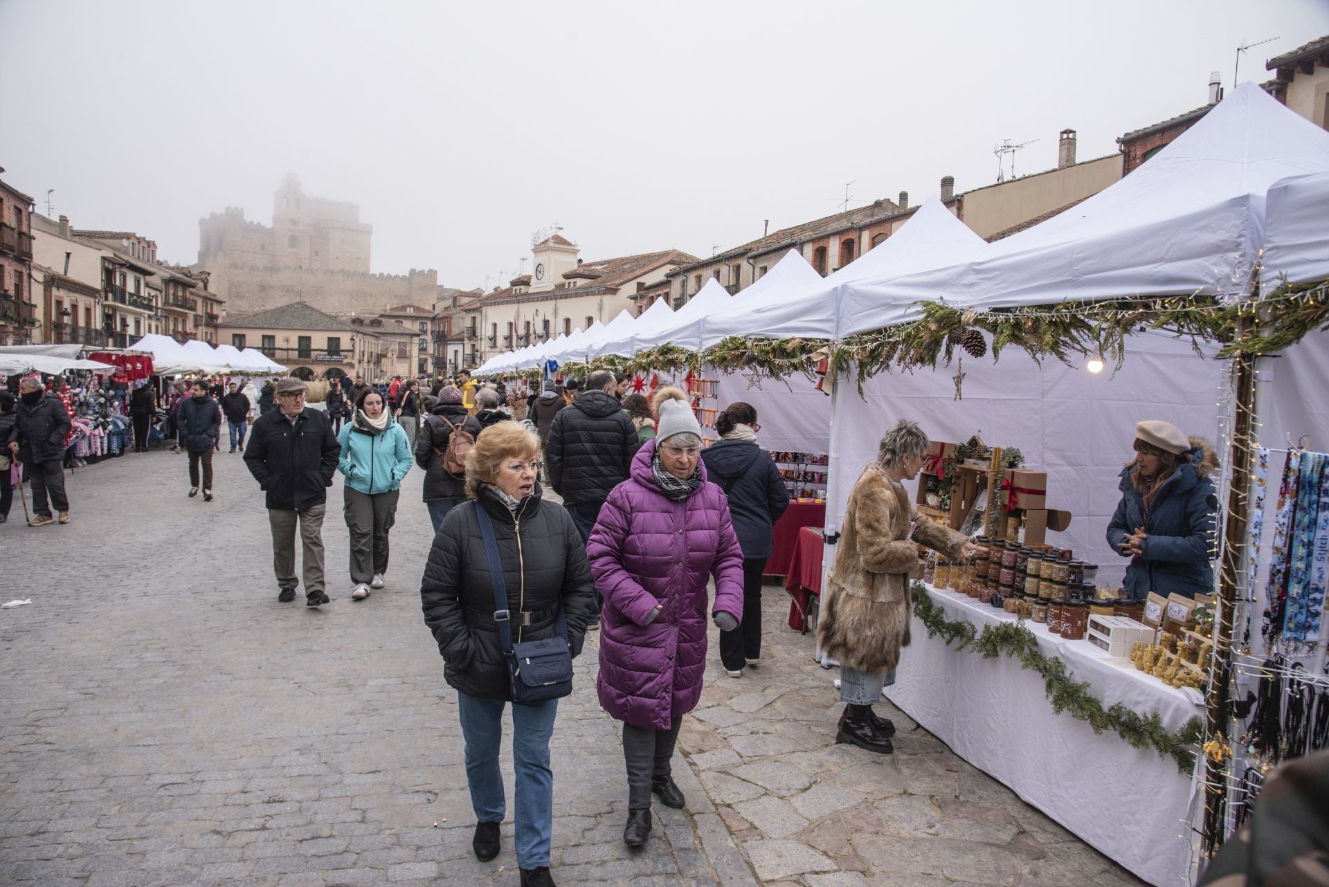 La feria navideña de Turégano, en imágenes