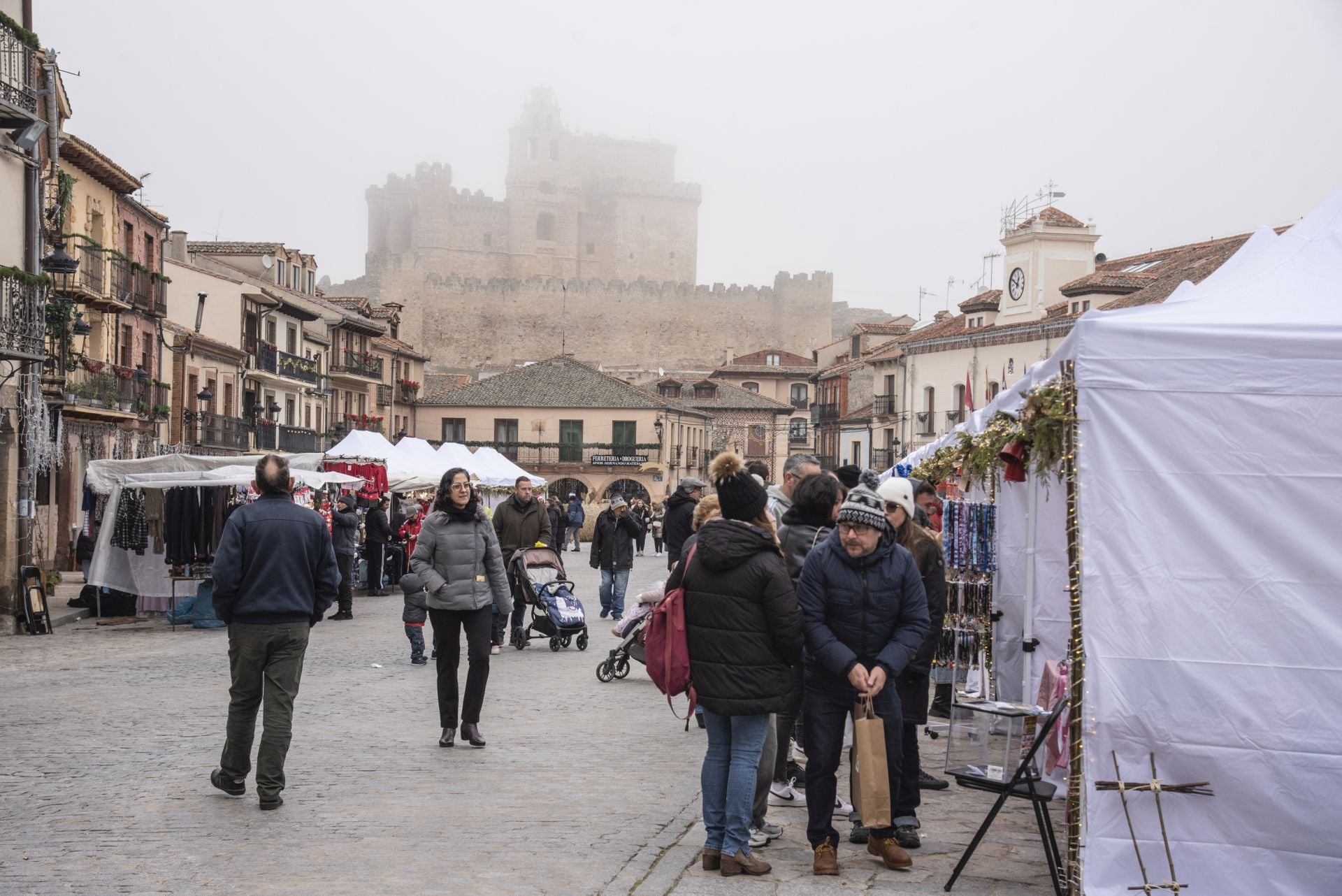 La feria navideña de Turégano, en imágenes