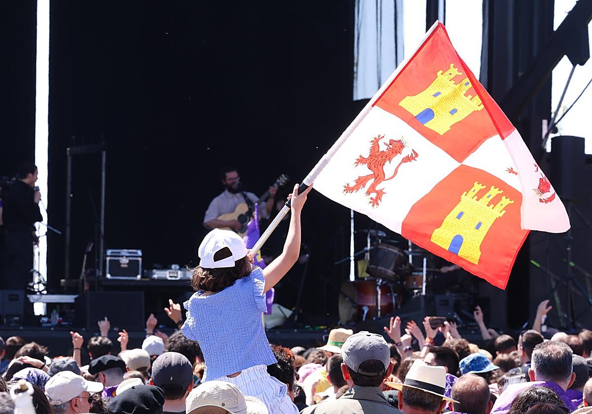 Bandera de Castilla y León.