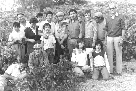 Catequesis de la vendimia. Octubre de 1985.