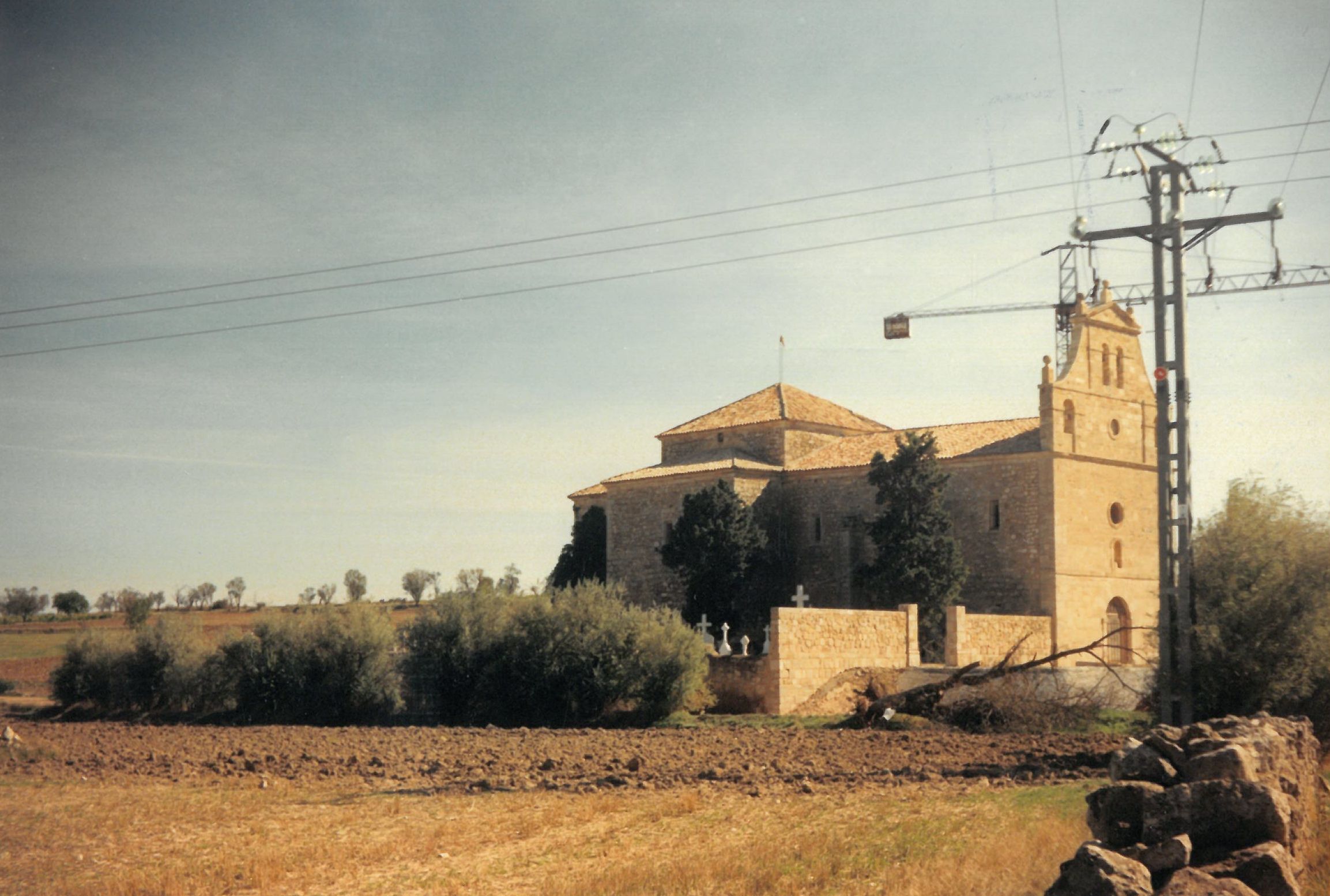 Restauración de la ermita de la Virgen de la Vega, Octubre de 1986.