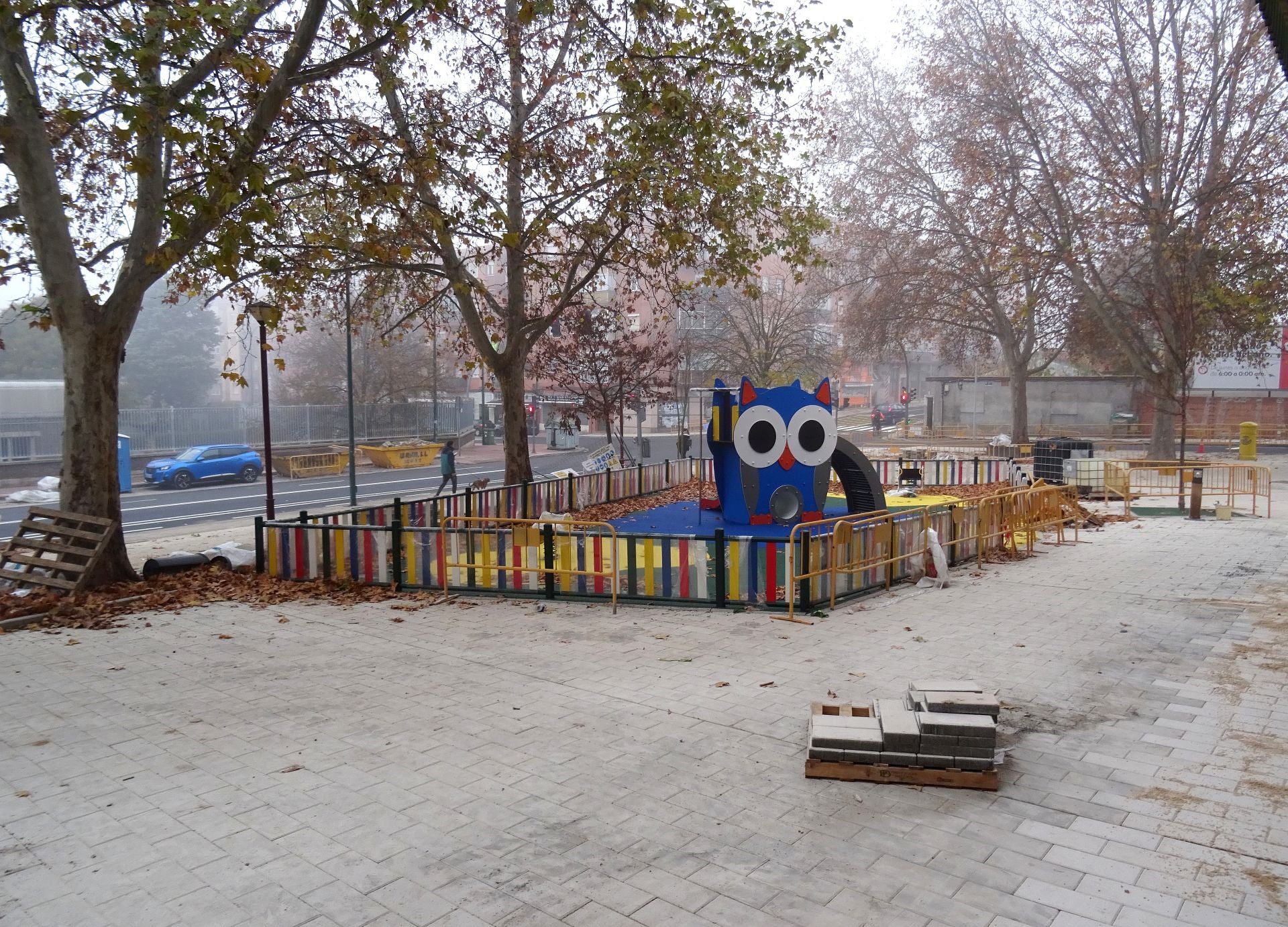 Así es la plaza nueva de Pajarillos