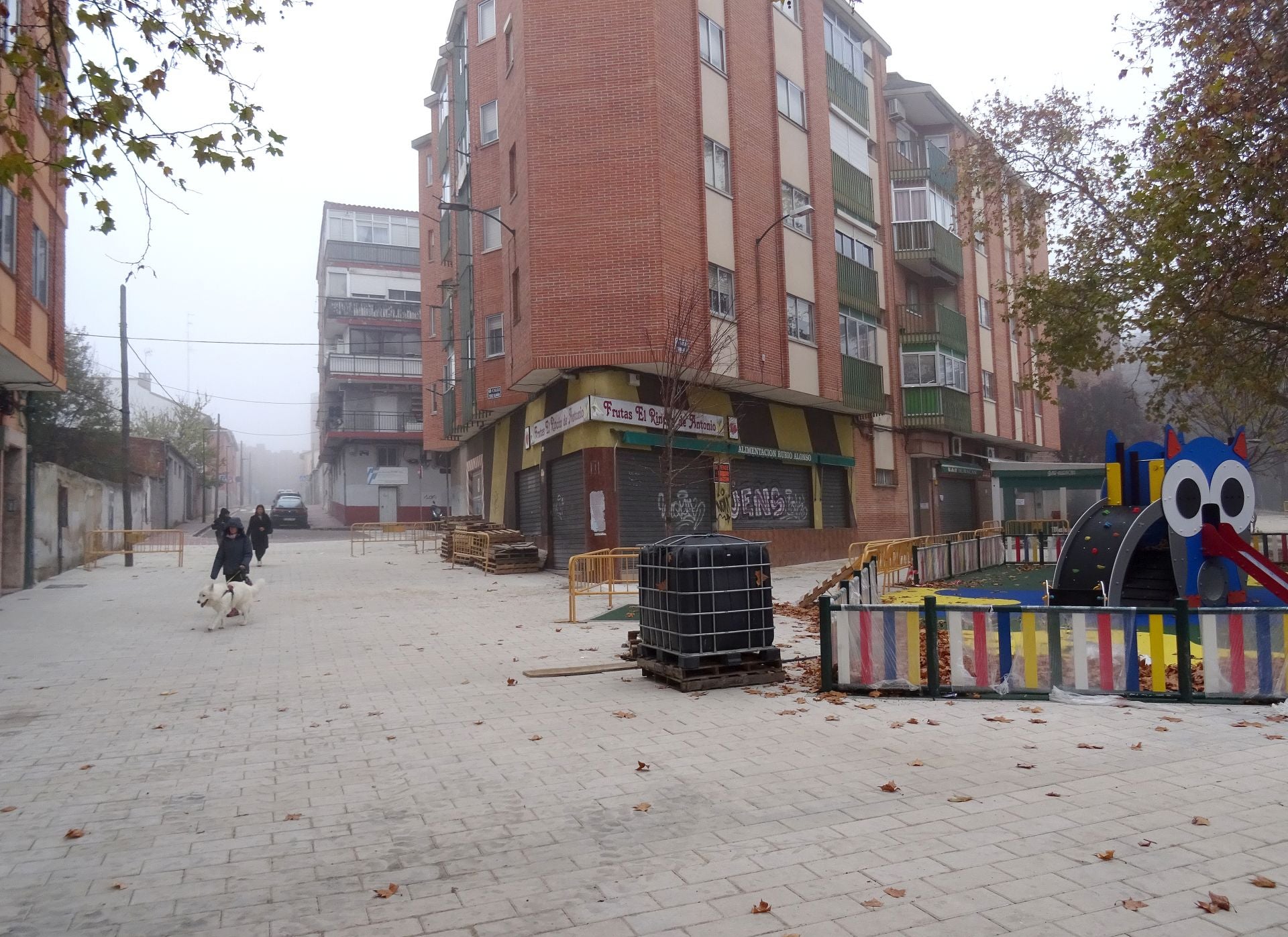 Así es la plaza nueva de Pajarillos