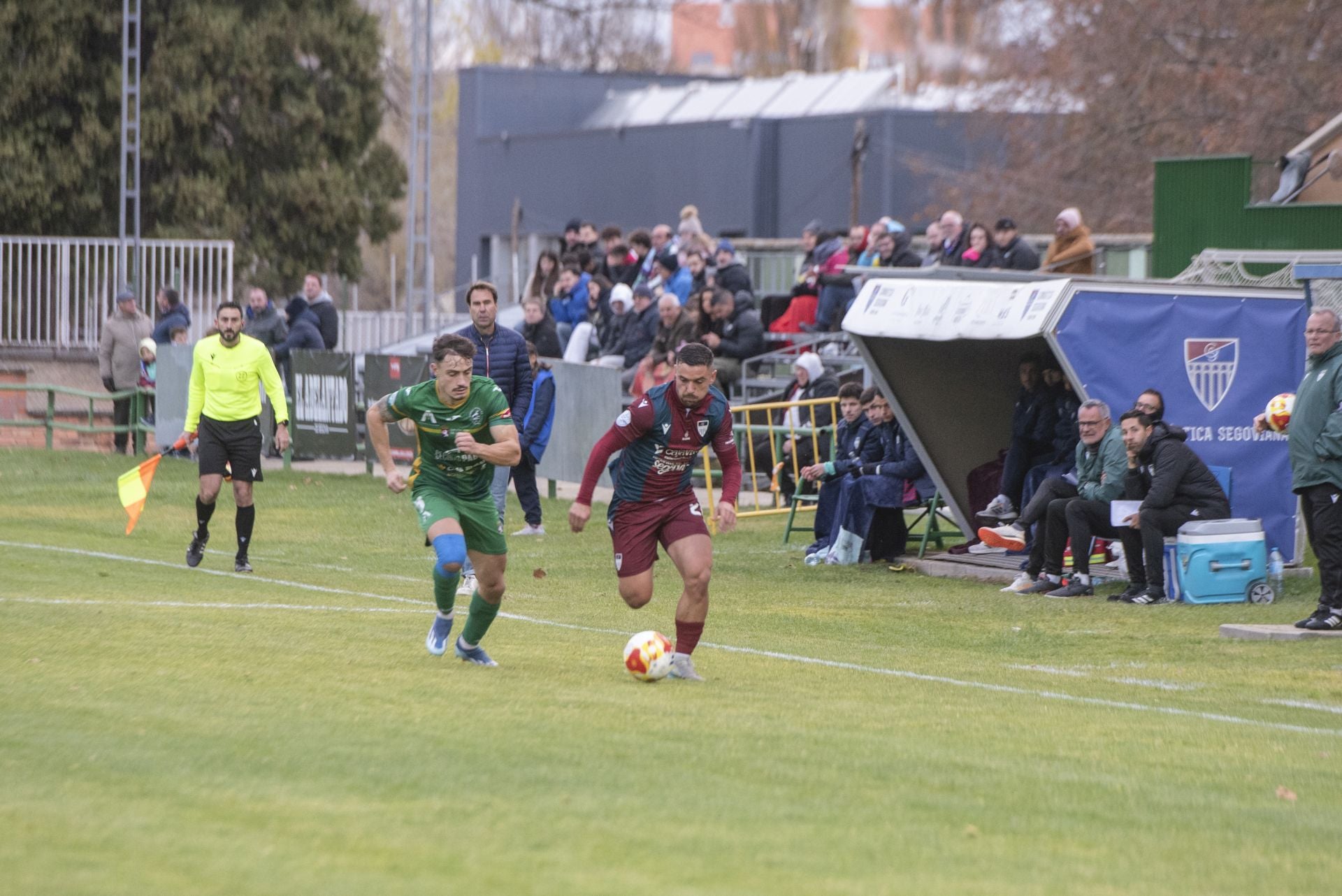 Fotos del empate entre la Segoviana y el Atlético Astorga