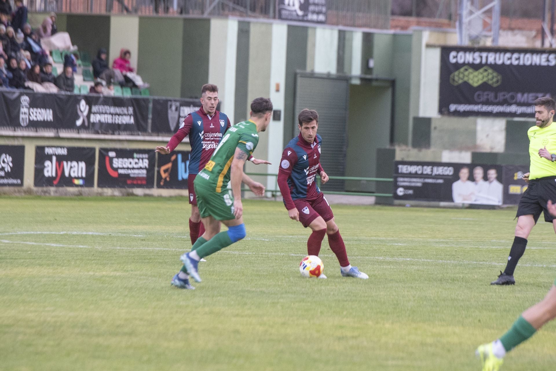 Fotos del empate entre la Segoviana y el Atlético Astorga