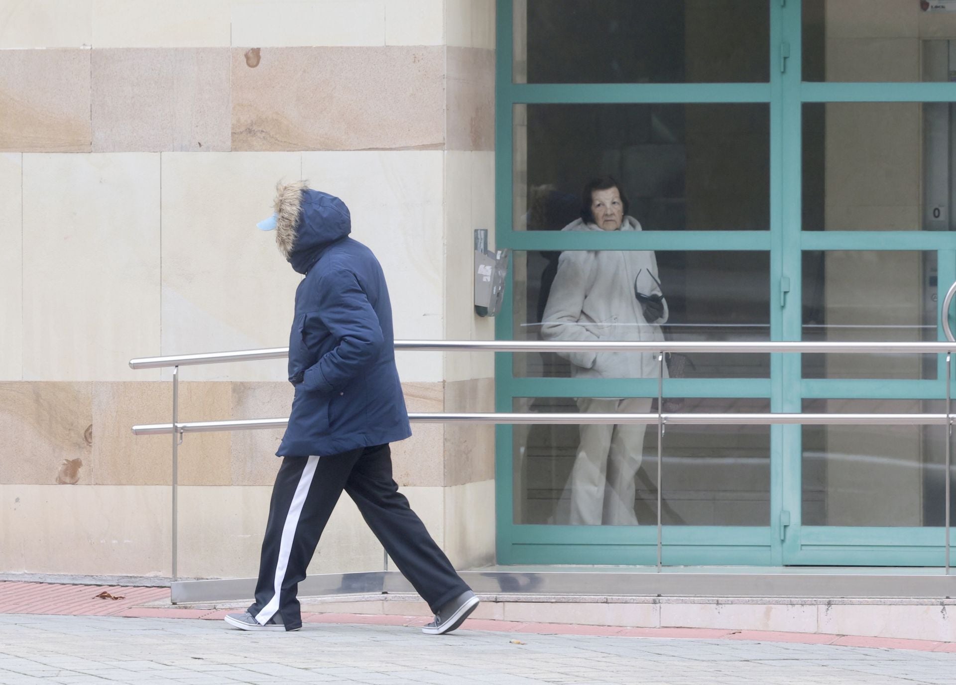 La calle Adolfo Miaja de la Muela, en el barrio de Parquesol