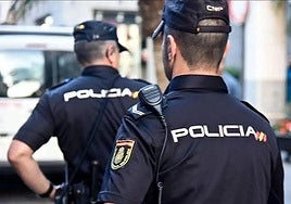 Imagen de archivo de agentes de la Policía Nacional.